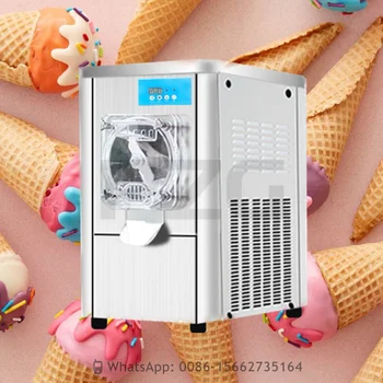 110V 220V Машина за производство на твърд сладолед обем 12-16 л / ч, фризер за сладолед, мороженица