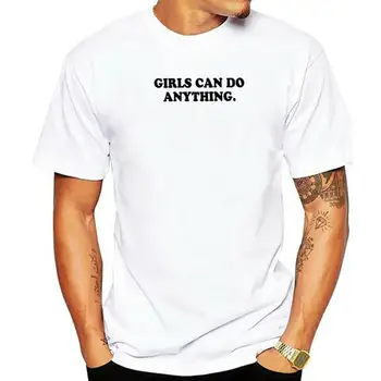 2018 нова лятна дамска тениска от 100% памук, едно момиче може да направи всичко, което искаш, скъсяване на тениски за дамите, риза в стил хип-хоп, дамски блузи
