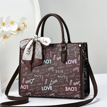 2023 Нова практическа Модерна чанта с графити голям капацитет за пътуване до работа, подарък чанта на часът на мама рожден ден, bolsas para mujeres