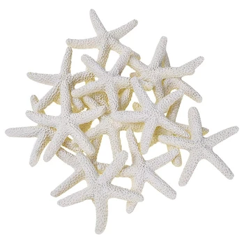 75 парчета кремаво-бели морски звездички-моливи за сватбена декорация, домашен интериор и diy