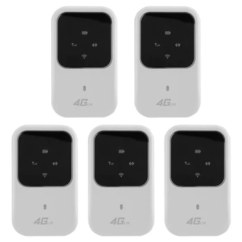 ABGZ-5X Преносим LTE 4G WIFI рутер 150 Mbps Mobile broadband Точка за достъп, СИМ-карта, отключени Wifi модем, безжичен рутер 2.4 G