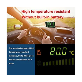 C90 Централен Дисплей, М Височина, GPS-Измерване на Скоростта, Автомобилни Аксесоари