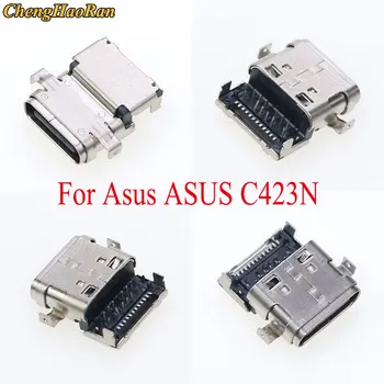 ChegnHaoRan 2 бр. За ASUS C423N C423NA USB C USB3.Тип 1-C USB Конектор за зареждане на Портове и конектори Жак Захранване Dc