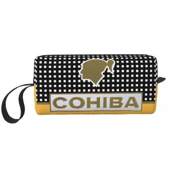 Cohiba Habana Cuba Cigar, косметичка, Водоустойчив косметичка, Пътна чанта за тоалетни принадлежности, Чанта-органайзер за съхранение, Мъжки Дамски