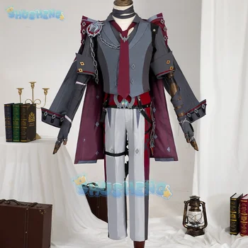 Genshin Impact cos Wriothesley комплект дрехи за cosplay в аниме-игра за мъже