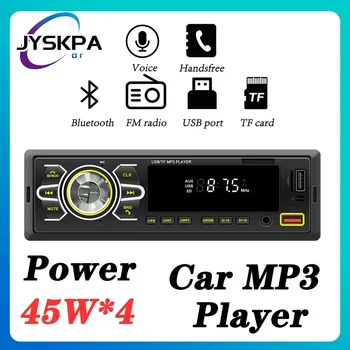 Mp3 плейър Bluetooth за кола, гласов асистент, USB TF карта, FM радио, аудио система, Автостерео, Електронни аксесоари