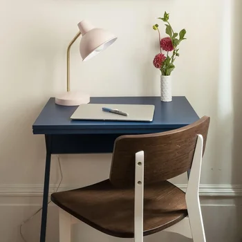 Novogratz Regal Диван за лаптоп, бюро и маса за акцент, синьо
