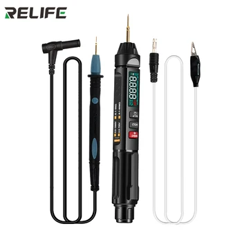 RELIFE DT-01 3в1 Многофункционален Мини-Мултицет Тип Smart Pen Безконтактно Тестер, М Последователност на Фазите За Ремонт на Мобилни Телефони