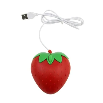 USB-мишка Strawberry Fruit Mouse Преносими оптична мишка