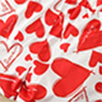 Wankitoi Детски дрехи за момичета на Свети Валентин Блузи без ръкави, със сърца, къси панталони за влюбени, летни дрехи за момичета от 2 теми