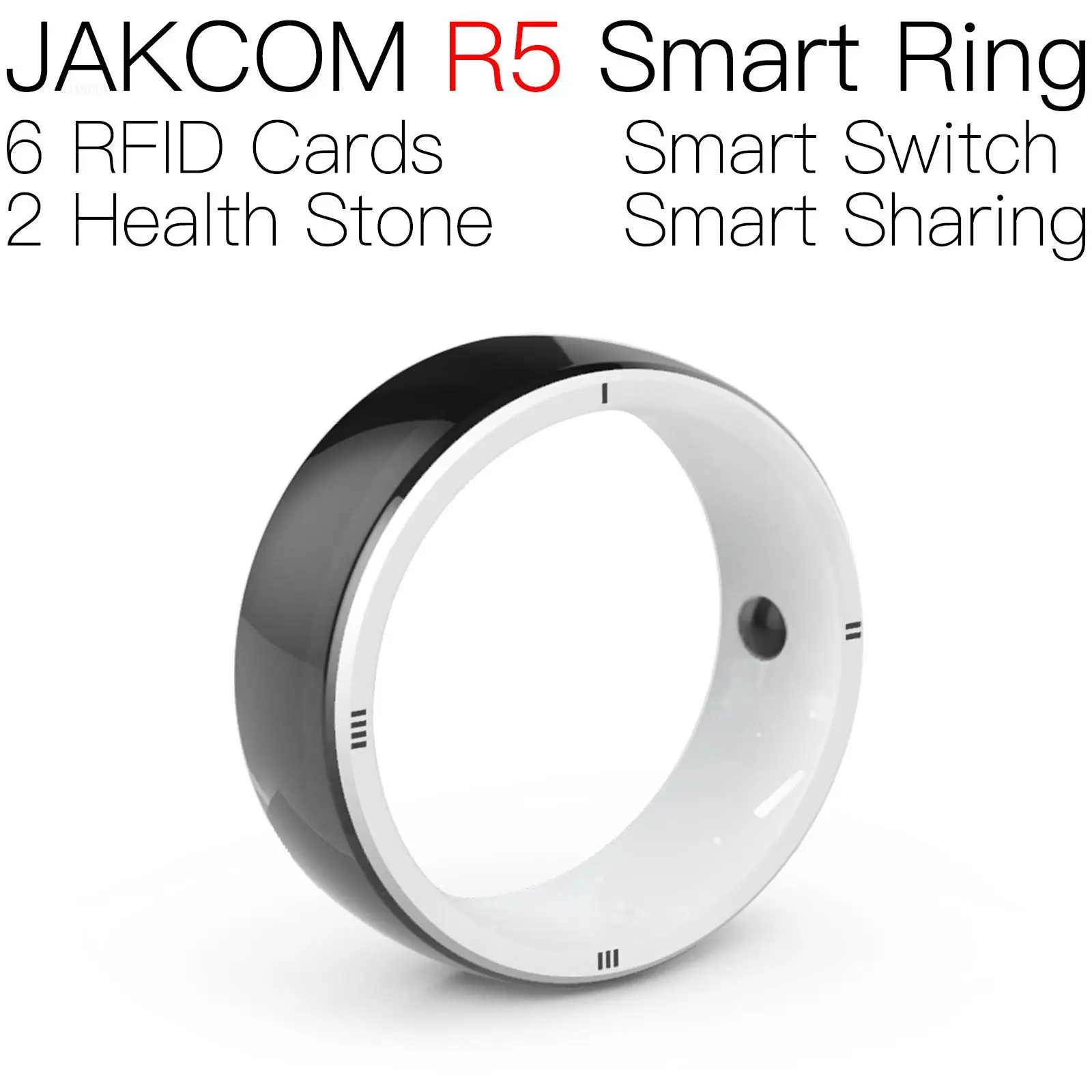 Смарт пръстен JAKCOM R5 Нов продукт за защита от крадец, четящо обзавеждане ИН, е-издател на NFC 200328239