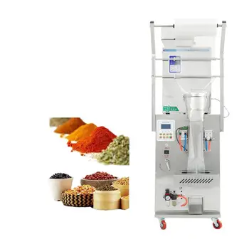 Автоматична вертикална пакетираща машина за печене на гранули подправки В шушулка фъстъци, мини-машина за раздробяване на царевица, брашно и разфасоване