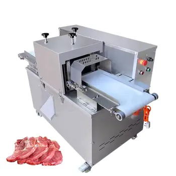 Автоматична Машина за нарязване на говеждо месо, Свинско месо, пилешки гърди, Сушено месо, замразено Прясно Месо, машина за нарязване на малки месни ивици
