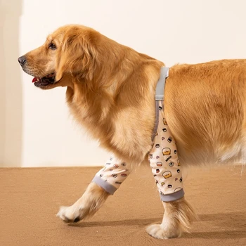 Бандаж за Лакътя Кучета Бандаж За Възстановяване на Предната част на Краката на Куче Защитен Ръкав за Подкрепа на Кучешки Ставите Намалява Ударни Травма Средства за Грижа за Ставите