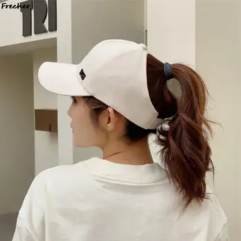 Бейзболна шапка с дълга коса, Дишащи бейзболни шапки за голф в Корейски стил, Модни Уличен баскетбол тенис бейзболна шапка за почивка на открито