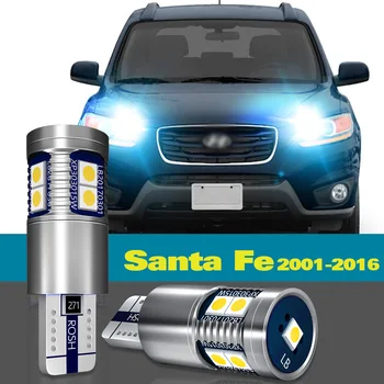 Габаритный фенер за Hyundai Santa Fe 1 2 3 Аксесоари 2001-2016 2010 2011 2012 2013 2014 2015 2 бр. led фенер габаритный
