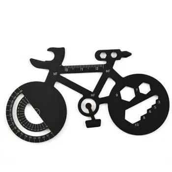 Гаечен ключ Многофункционален ключодържател във формата на улични преносими инструменти с гаечен ключ за ремонт на велосипеди, инструмент за ремонт на велосипеди