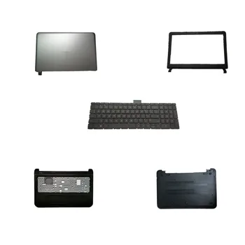 Главни букви на клавиатурата на лаптопа, горната част на задния капак на LCD дисплея, долна капачка корпус за HP ProBook 450 G5, черен, САЩ