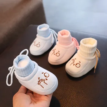 Детски обувки Пролет-есен, обувки за бебета подметка на 6-12 месеца, детски обувки не стихва с 0-1 години