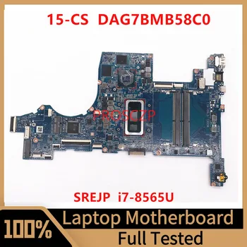 Дънна платка DAG7BMB58C0 За лаптоп HP 15-CS 15T-CS дънна Платка С процесор SREJP I7-8565U N17S-G2-A1 MX250 GPU 100% Напълно Работи Добре
