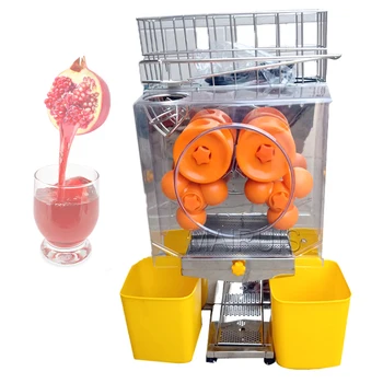 Електрическа автоматична Сокоизстисквачка за портокали, Сокоизстисквачка за нар, машина за изстискване на сок от портокали, Аспиратор портокали с кран, сокоизстисквачка за цитрусови плодове