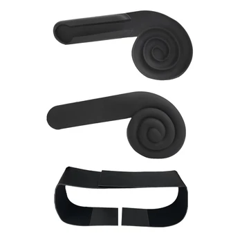 За решения за подобряване на звука в ухото PICO 4 + колан за облекчаване на натиска, слушалки виртуална реалност за подобряване на звуков ефект в ухото (черна)