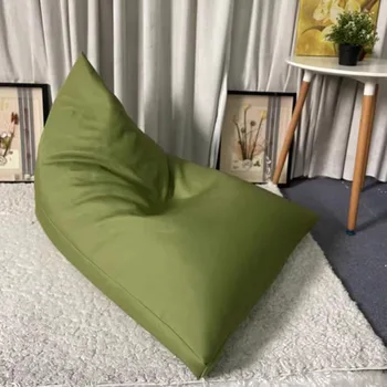 Зелен плажен разтегателен чанта, Голям размер, Водоустойчив, комфортен, модерен диван-чанта, Мека спокойна градинска мебел Asientos Inflables