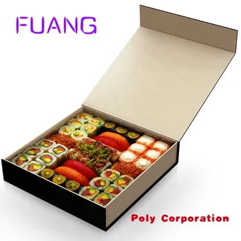 Изработени по поръчка от професионален производител на Кутия за опаковане на суши за суши за вкъщи с магнитна закопчалка