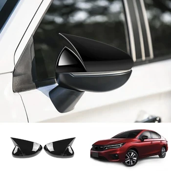 Капакът на Огледалото за Обратно виждане на Автомобила Капакът на Корпуса на Странични Странични Огледала за Задно виждане За Honda City 2020 RHD