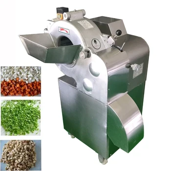Машина за нарязване на зеленчуци на кубчета Търговски овощерезка от неръждаема стомана и Многофункционална машина за нарязване на лук 220 В