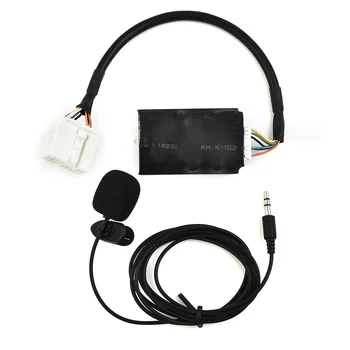 Микрофон Bluetooth Интерфейс Аудиоадаптер Музикален Модул Aux За Honda Accord, Civic Odyssey Acura 12 В Кабели, Адаптери