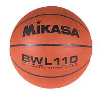 Мъжката баскетболна топка от композиране на кожата премиум-клас, BWL110, 29-1 / 2 инча
