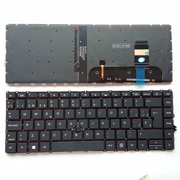 Нова Бразилският Руско Испанска Клавиатура С Подсветка За Лаптоп HP EliteBook 840 G7 845 G7 840 Г-8 845 G8 ZBook Светулка 14 G7