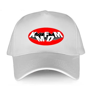 Нови бейзболни шапки Лятна ежедневни Регулируема спортна шапка с овални логото на KMFDM, персонализирани графики, памучен шапка за тийнейджъри унисекс, солнцезащитная шапка