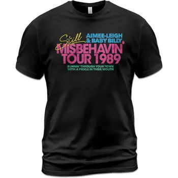 Памучен риза The Righteous Gemstones Still Misbehavin Tour 1989 Ейми-дали Бебето