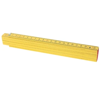 Пластмасов metric сгъваема линия е Най-подходяща за дърводелци Използвайте линийка с дълъг популяризирането на