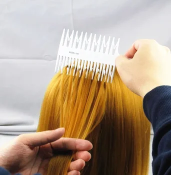 Професионален гребен за боядисване на коса, гребен за плетене на опашката, професионален гребен за мелирования, гребен за плетене, четка за подстригване на коса за фризьорски салони