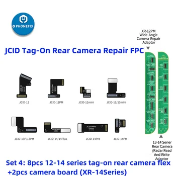 Ремонт на камера за задно виждане JCID V1SE Без премахване на етикети върху дънната платка flex кабел за iPhone спк стартира строителни XR 11 12 13 14 Pro MAX Инструмент за премахване на предупреждение за грешка