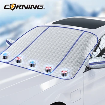 Снежната покривка Прахозащитен седалките Външна защита на автомобила от Слънцето сенника на Предното стъкло Може да водонепроницать Аксесоари за прозорци