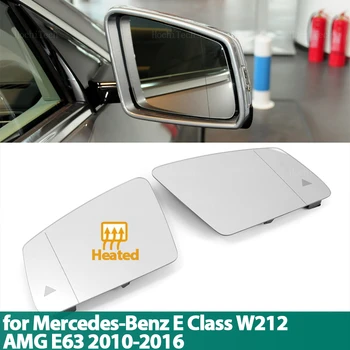 Странично Огледало за обратно виждане С Подгряване Стъкло С Подгряване Огледални Лещи За Mercedes-Benz E Class W212 E200 E250 E300 E350 betouch е 400 счита върха E500 E550 10-16