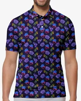 Тениска-поло Sharp Shooter с художествен принтом, тенденция риза, Летни дрехи по поръчка с къс ръкав