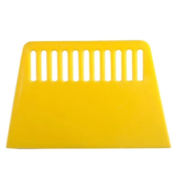 Трайни тапети за изглаждане Гъвкав Многофункционален ръчен инструмент За лепене на винил работи За инсталиране на жълто-бели филми прозорец