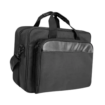 Чанта за съхранение на мобилен принтер, Удобна дръжка, регулируема презрамка с колан-количка, чанта за носене на принтера с голям капацитет.