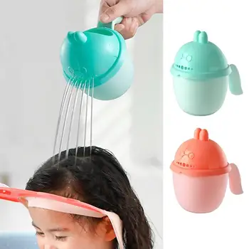 Чаша за измиване на косата Дюза за вода за баня за деца Удобна чаша за вода за измиване на косата със 7 дупки за вода Happy Shower Time